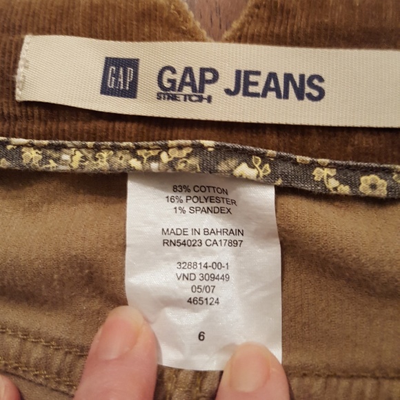 Gap brown corduroy mini skirt 6 - Picture 2 of 4